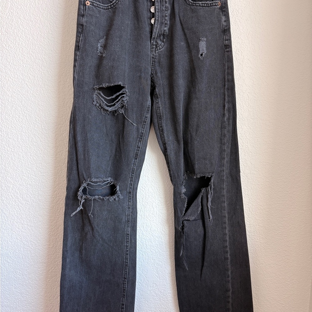 Aeropostale 90’s Baggy black denim jeans